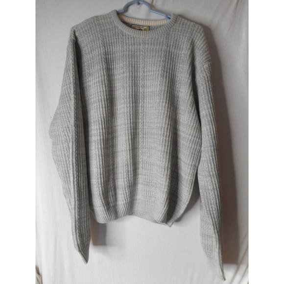 Caribbean Joe Other - Caribbean Joe Size M Pullover light grey 100% cotton sweater